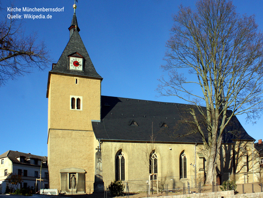 Kirchenbankheizung Kirche Münchenbernsdorf