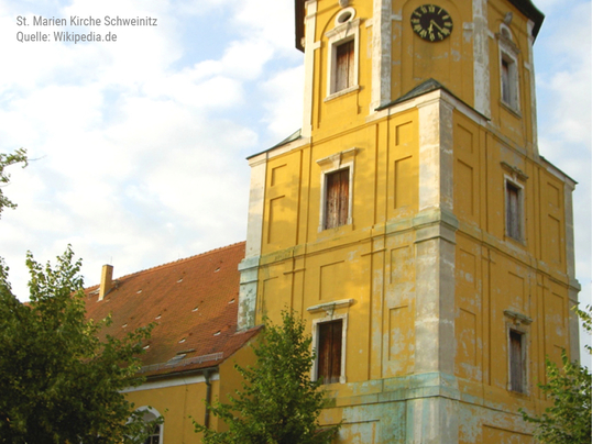 Kirchenbankheizung und Kanzelheizung St. Marien Kirche Schweinitz