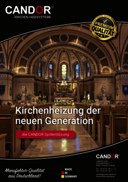 Kirchenheizung Produktkatalog